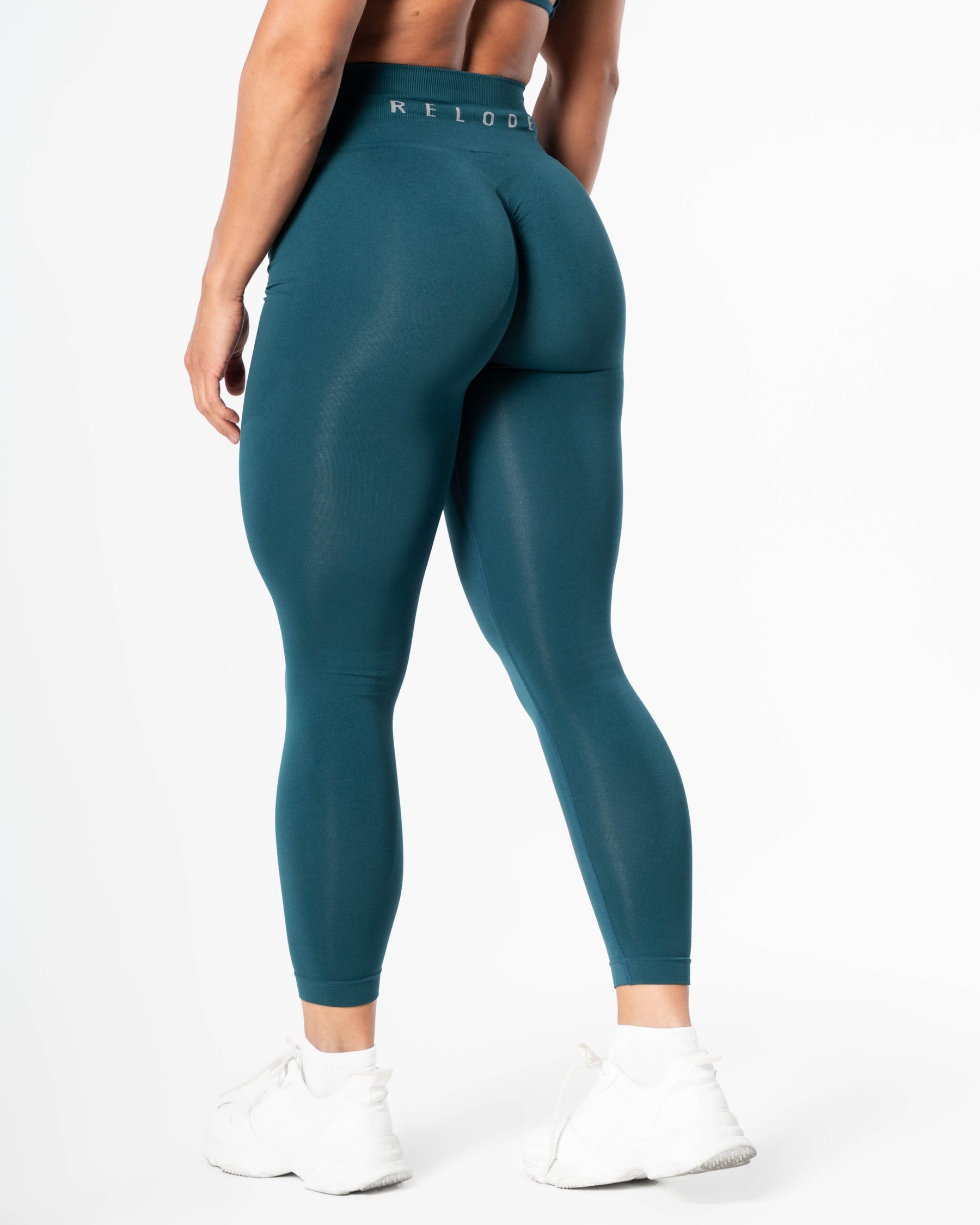 Prime Scrunch Tights - Teal green