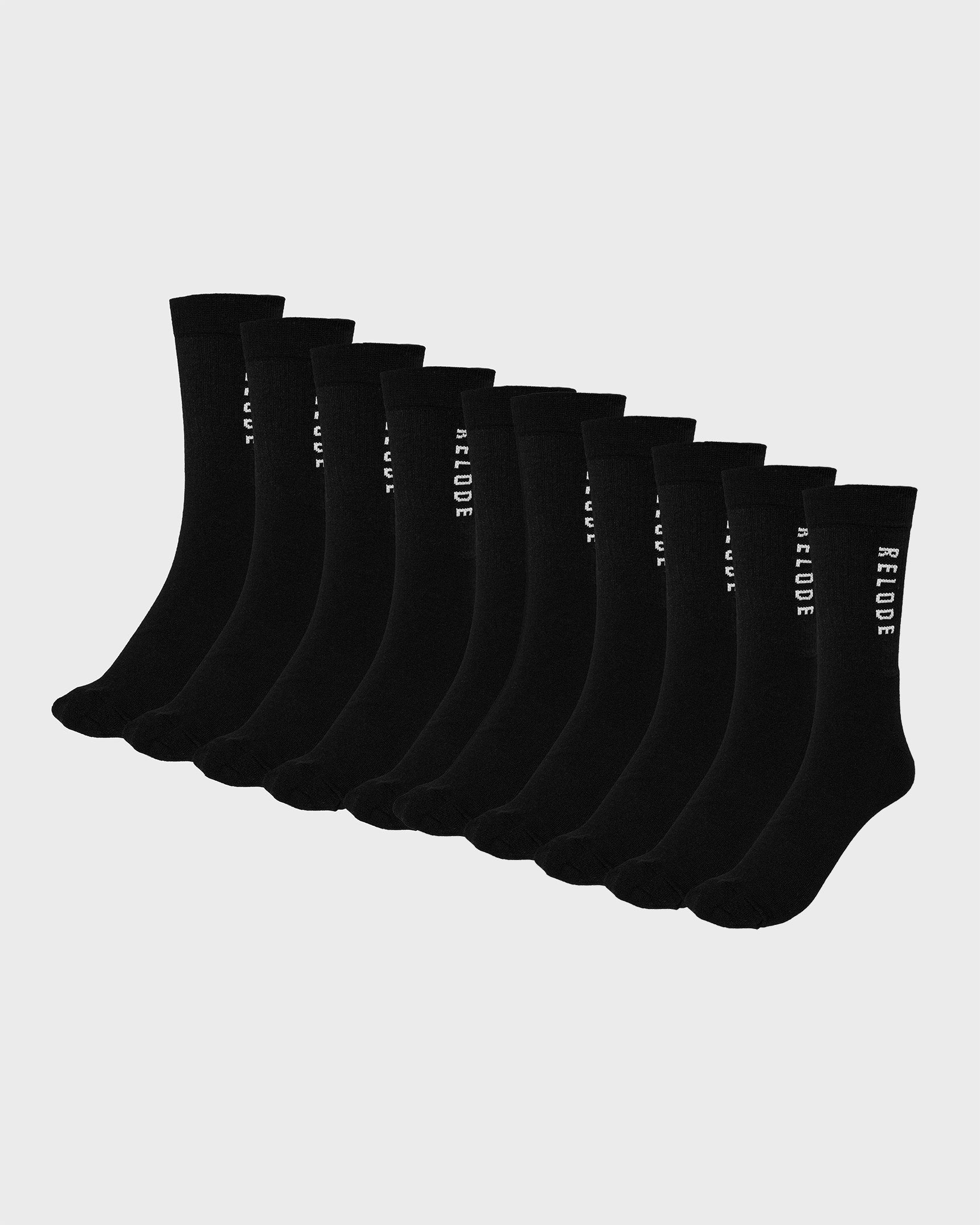 Training Socks 10-pack - Black