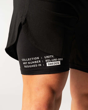 Unity Shorts - Svart - RELODE.™